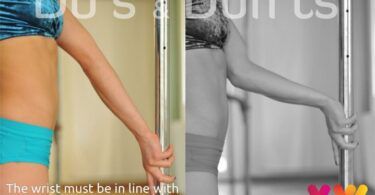 Ασφαλές Κράτημα Split Grip στο Pole Dancing: Σημασία της Σωστής Τοποθέτησης του Καρπού