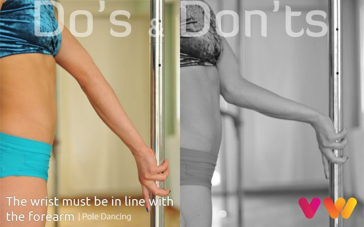 Ασφαλές Κράτημα Split Grip στο Pole Dancing: Σημασία της Σωστής Τοποθέτησης του Καρπού