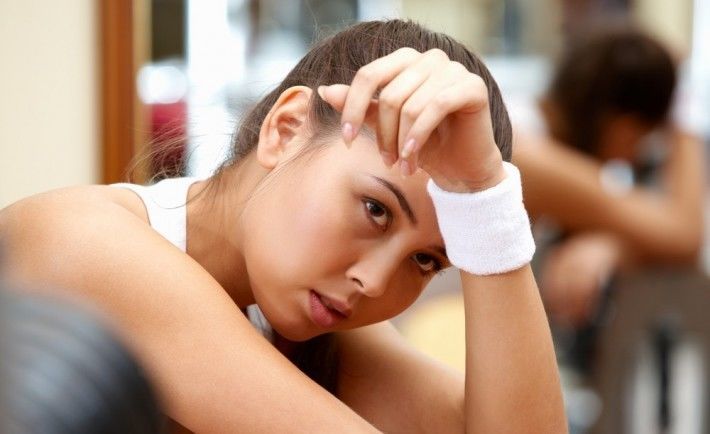 Overtraining signs. Are you training too much?