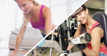 Workout at home VS workout at the gym