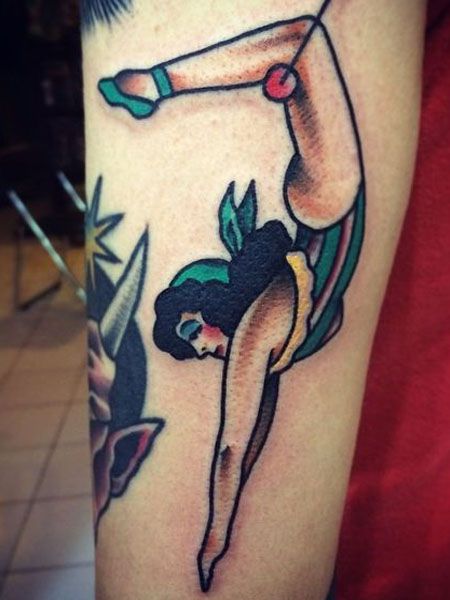 trapeze tattoo