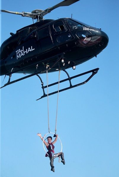 Erendira Wallenda - Παγκόσμιο ρεκόρ στο Aerial Hoop