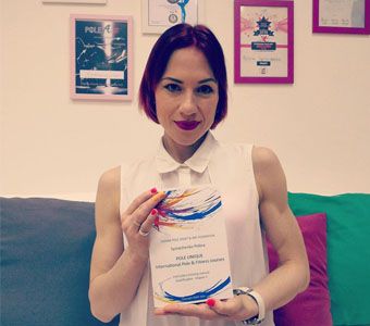 Polina Syniachenko: "I say YES!"_Εναέρια ακροβατικά και Pole Dance για παιδία