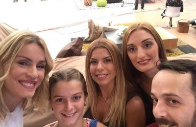Pole fitness live on TV show