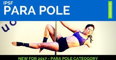 IPSF announced the addition of a Para Pole category