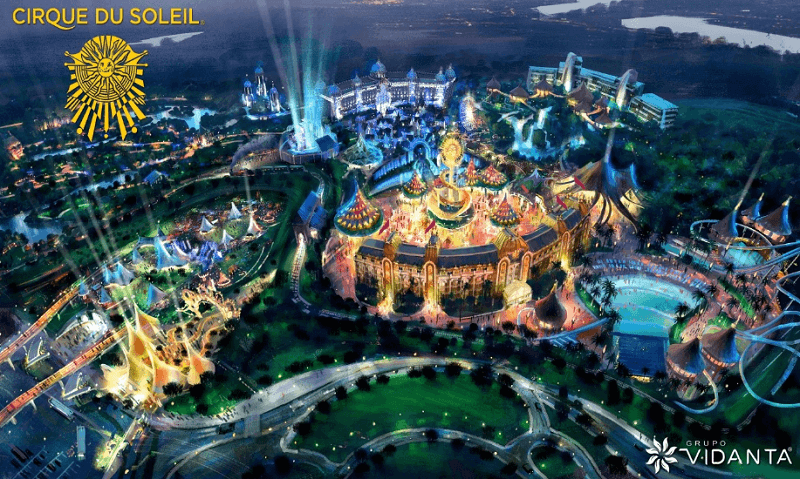 Cirque du Soleil Theme Park looks insane