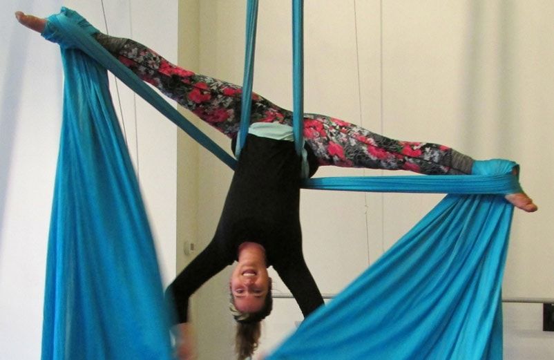 Home is where you hang your silk by Barbara Brutt