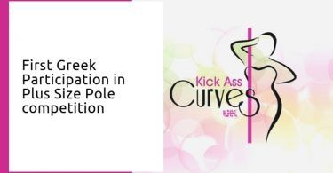 First greek participation in plus size pole competition