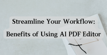 AI PDF Text Editor: The Future of Smart Document Management