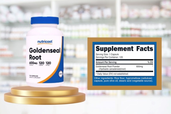 Nutricost Goldenseal Root 600mg 