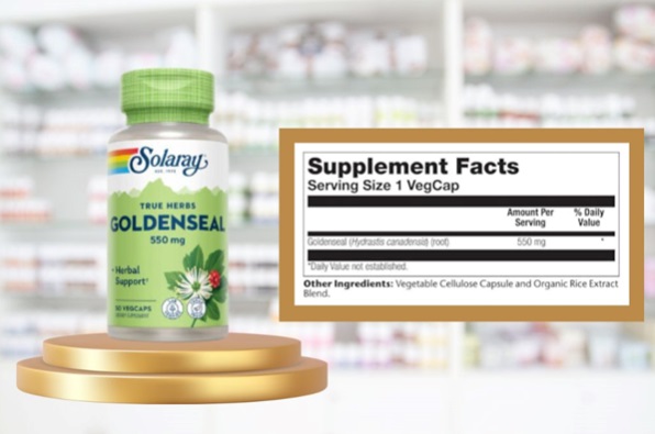 Solaray Goldenseal Root 550mg 