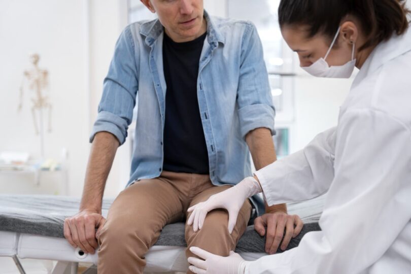 should i go to urgent care for knee pain